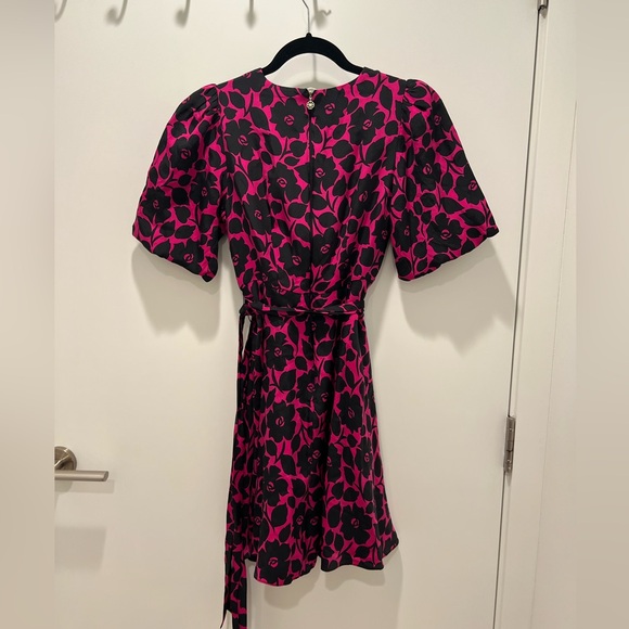 Kate Spade Pink and Black Floral Dress - Picture 7 of 14